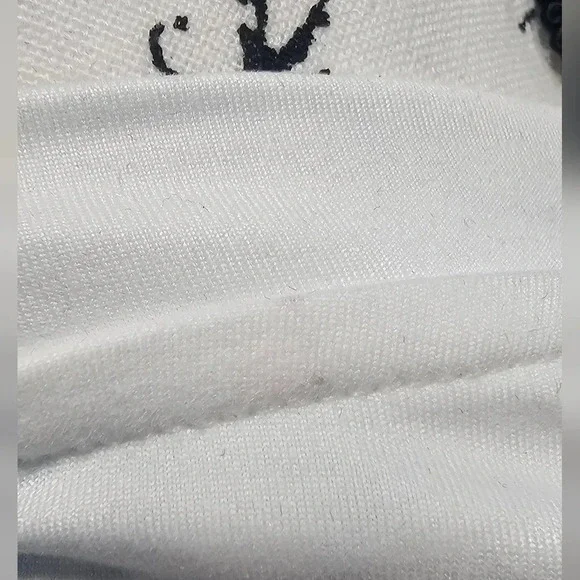 Pink Daisy Women's Athletic Open Back Sleeveless White Tank Top Size Small NWT - Picture 9 of 9